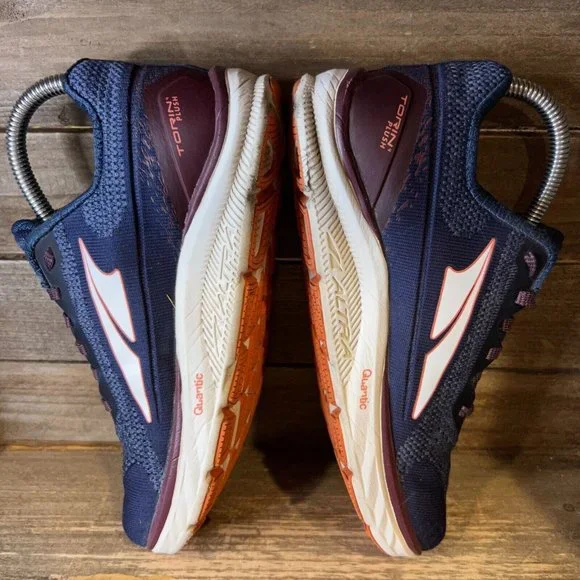 Womens Altra Torin 4 Blue Running Athletic Comfort Shoes Sneakers Size 6 M GUC - Picture 4 of 6